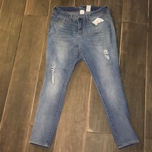 Jeans size 16 petite super skinny women’s